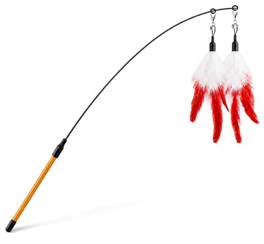 Interactive Cat Wand Toy