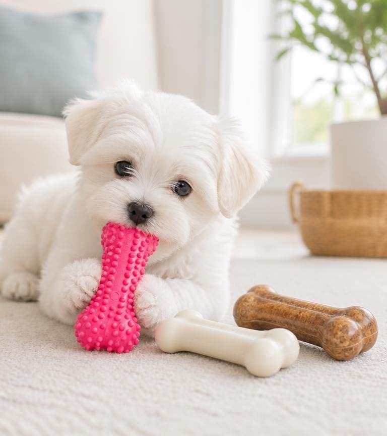 Puppy Teething Toy Set, 3-Pack